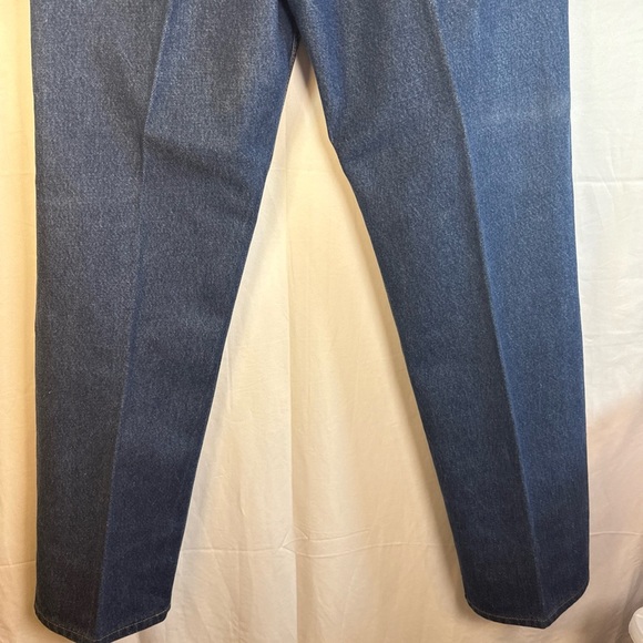 Levi's Men's Straight Blue Jeans 36x 34 Preowned - Picture 6 of 9